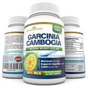 80% HCA 100% Pura Fuerza máxima Garcinia Cambogia Extracto -