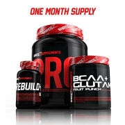 Alpha Recovery Stack For Men (CNBN PROTEIN, BCAA, RECOVERY) - 1